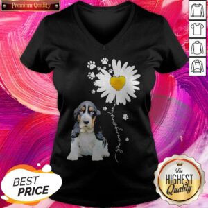 Alternative view of Wonderful Basset Hound Chamomile Shirt