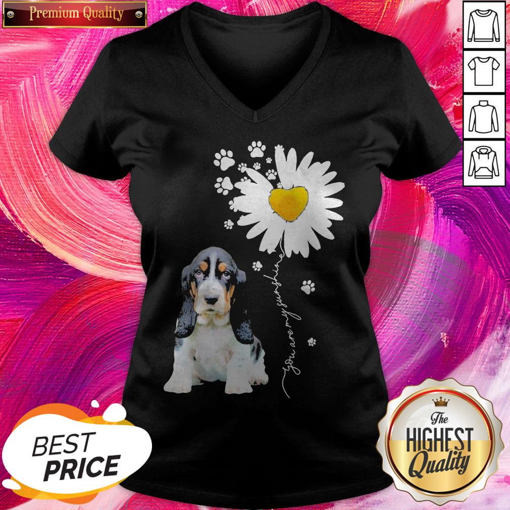 Wonderful Basset Hound Chamomile Shirt - Image 2