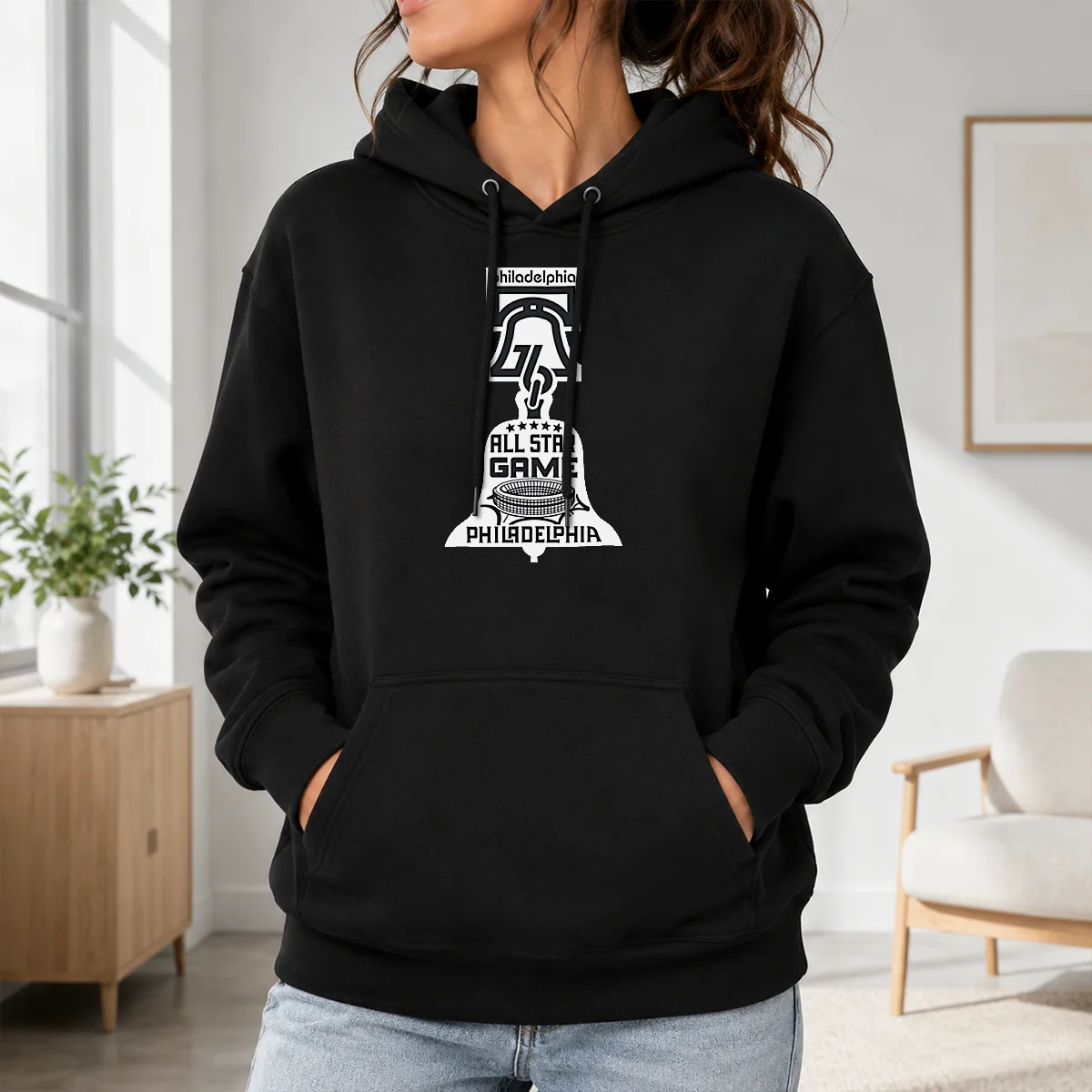 Hot Philadelphia 76ers All Star Game Basketball Bell Shirt - Image 7