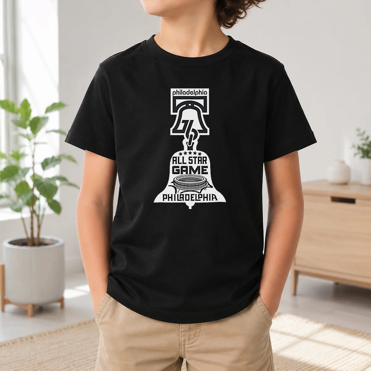 Hot Philadelphia 76ers All Star Game Basketball Bell Shirt - Image 9