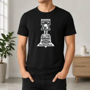 Hot Philadelphia 76ers All Star Game Basketball Bell Shirt