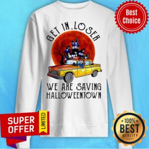 Alternative view of Top Get In Loser We Are Saving Halloweentown Shirt