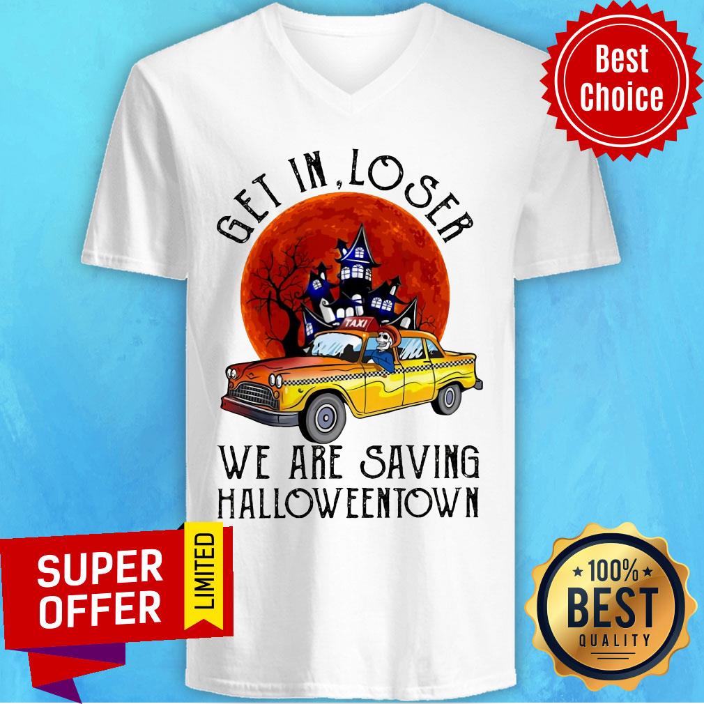 Top Get In Loser We Are Saving Halloweentown Shirt - Image 4