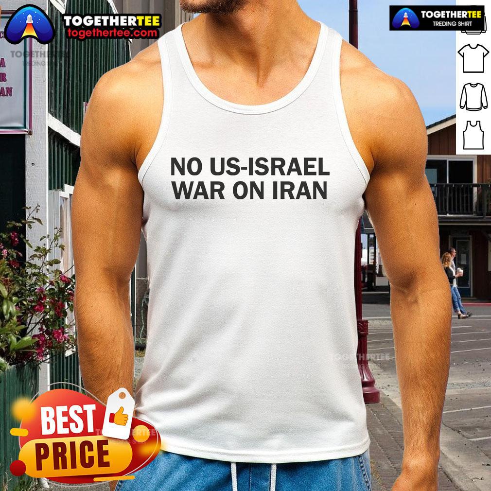 Official Iran No Us-Israel War On Iran T-Shirt - Image 4