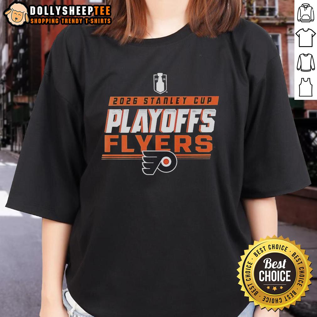 Good Philadelphia Flyers NHL 2026 Stanley Cup Playoffs T-Shirt - Image 3