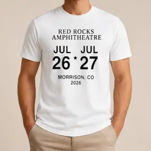 Nice Top Red Rocks Amphitheatre Jul 26 27 Morrison Co 2026 Shirt