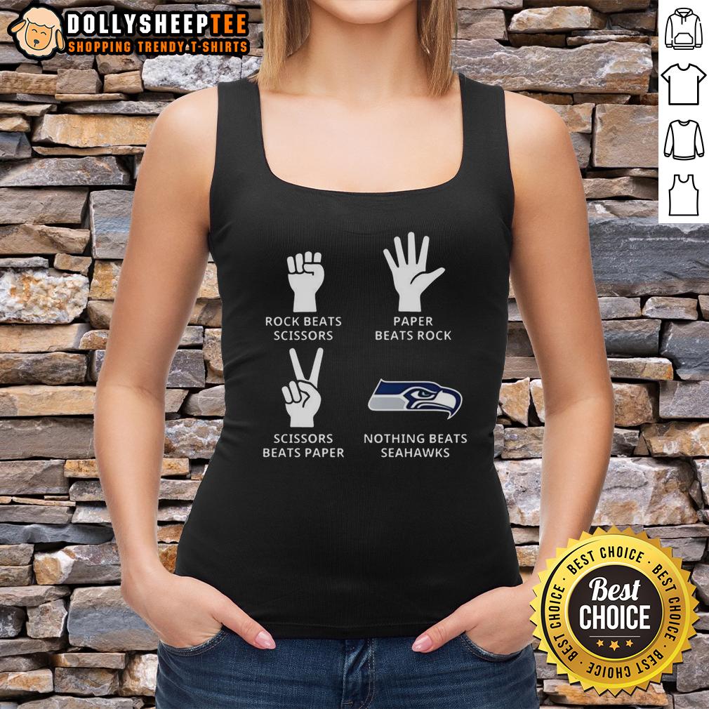 Hot Nothing Beats Seattle Seahawks Football Logo T-Shirt - Image 4