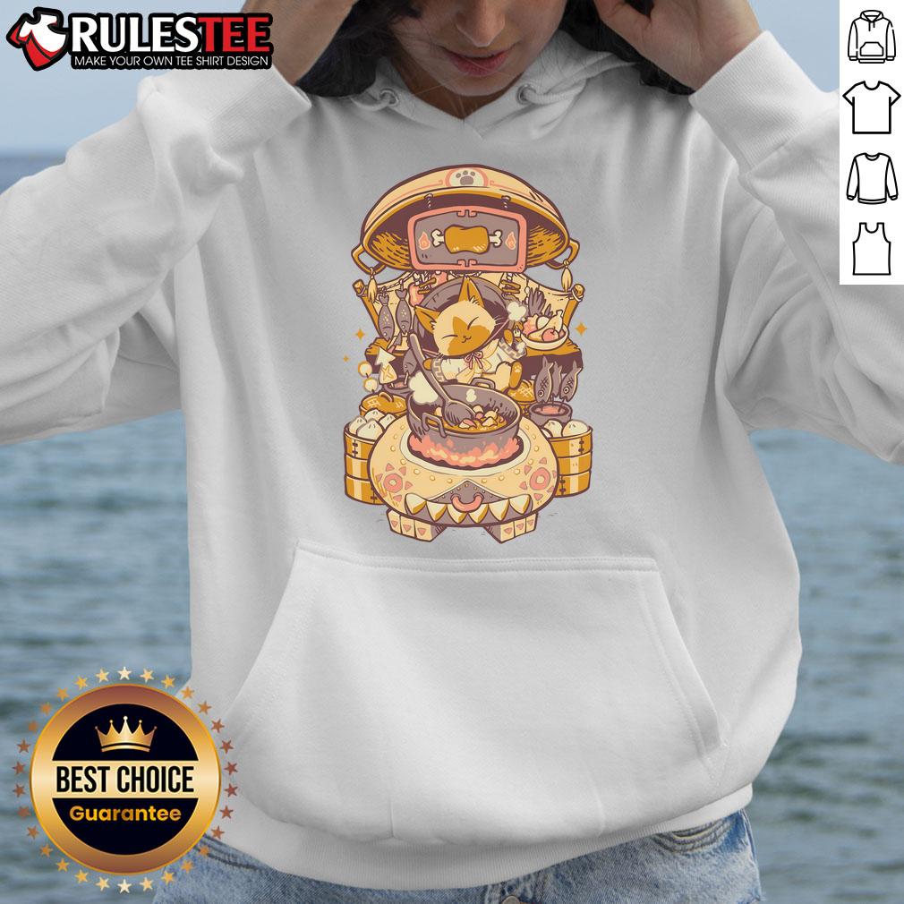 Pretty Monster Hunter Cooking T-Shirt - Image 2