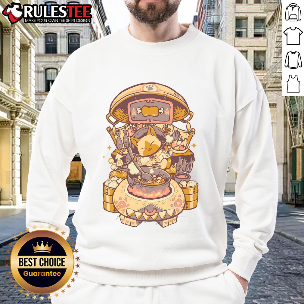 Pretty Monster Hunter Cooking T-Shirt - Image 5