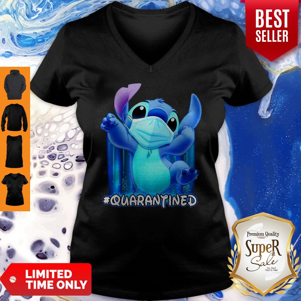 Awesome Stitch Face Mask Quarantined Shirt - Image 3