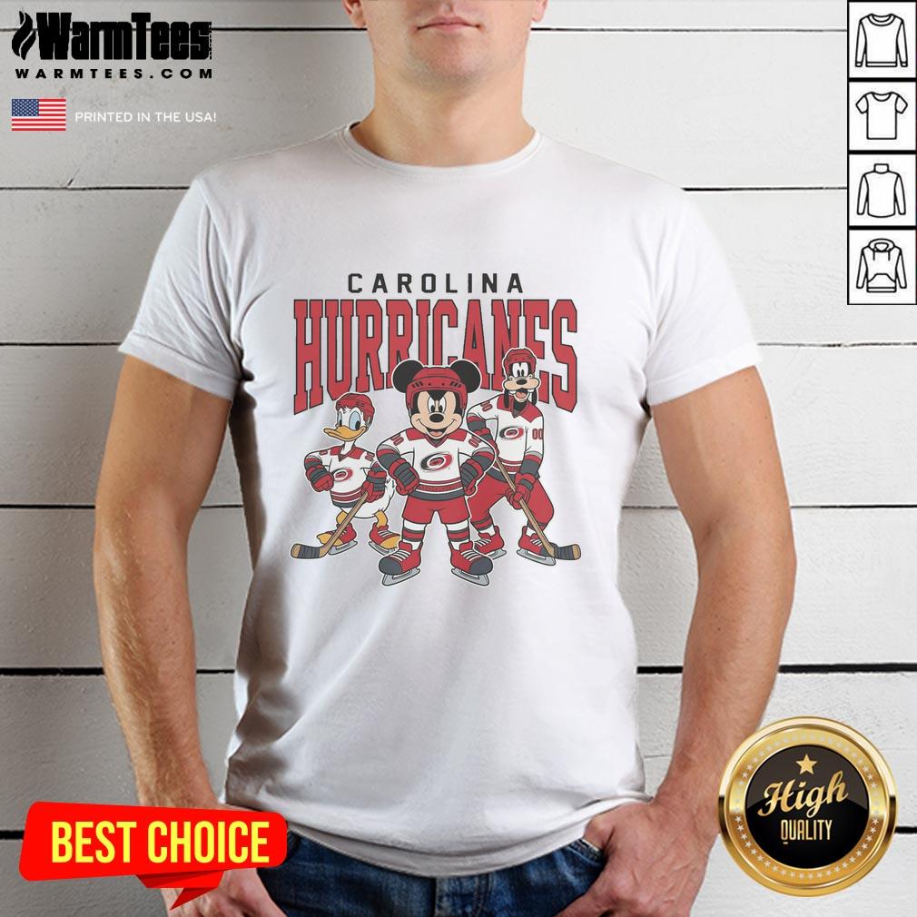 Pretty Carolina Hurricanes Disney Team Ice Hockey T-Shirt