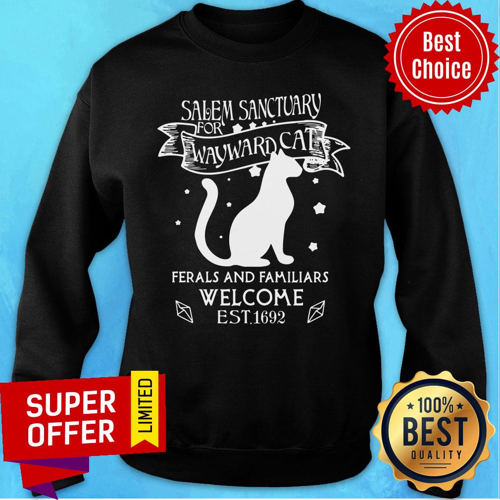Salem Sanctuary Wayward Cat Ferals Welcome Shirt - Image 4