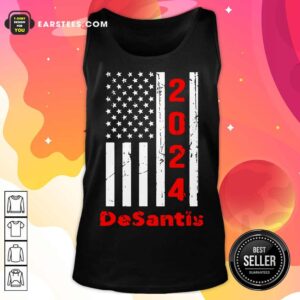 Alternative view of Funny 2024 Desantis American Flag Shirt