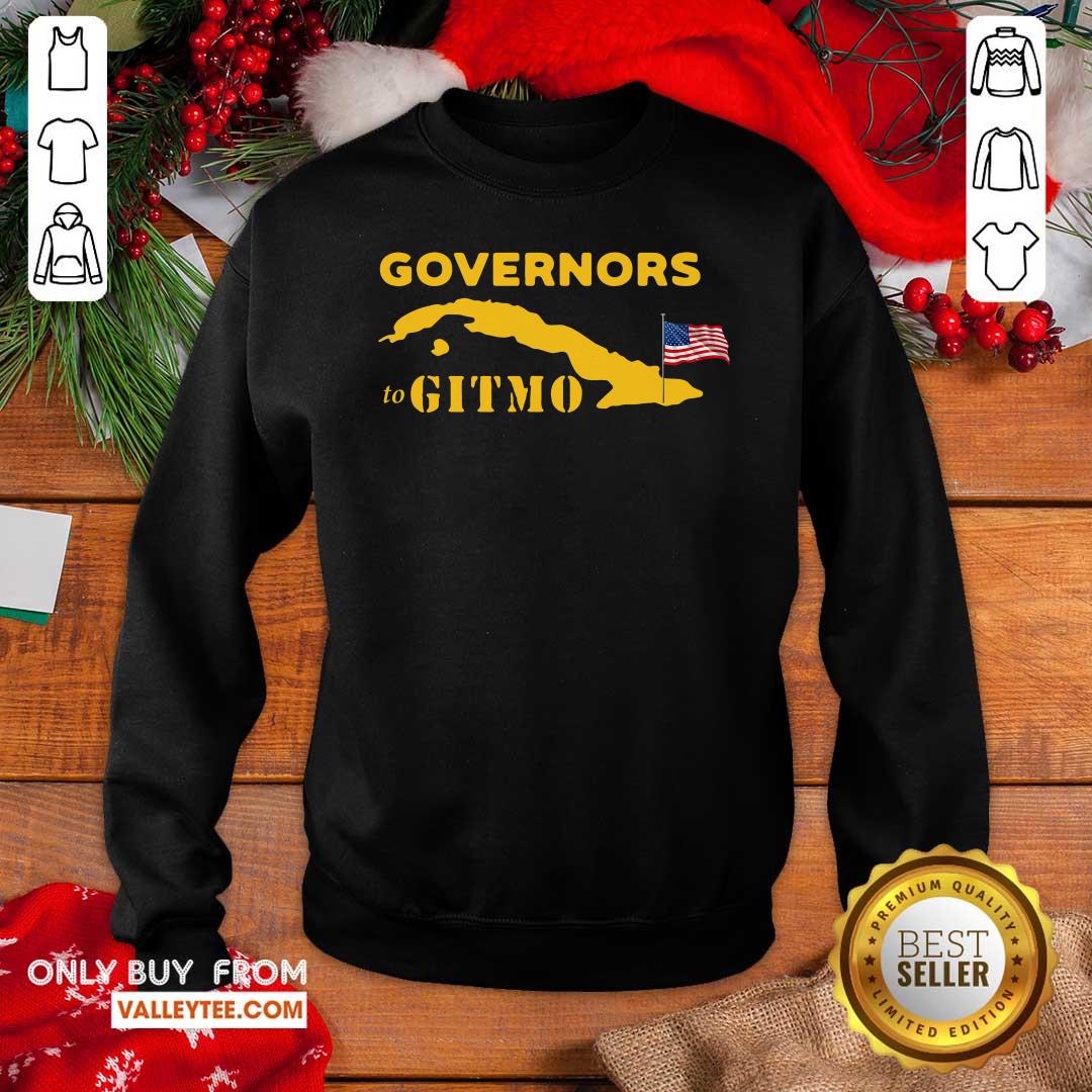 Perfect Governors To Gitmo American Flag Shirt - Image 2