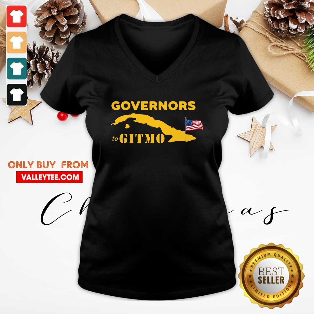 Perfect Governors To Gitmo American Flag Shirt - Image 4
