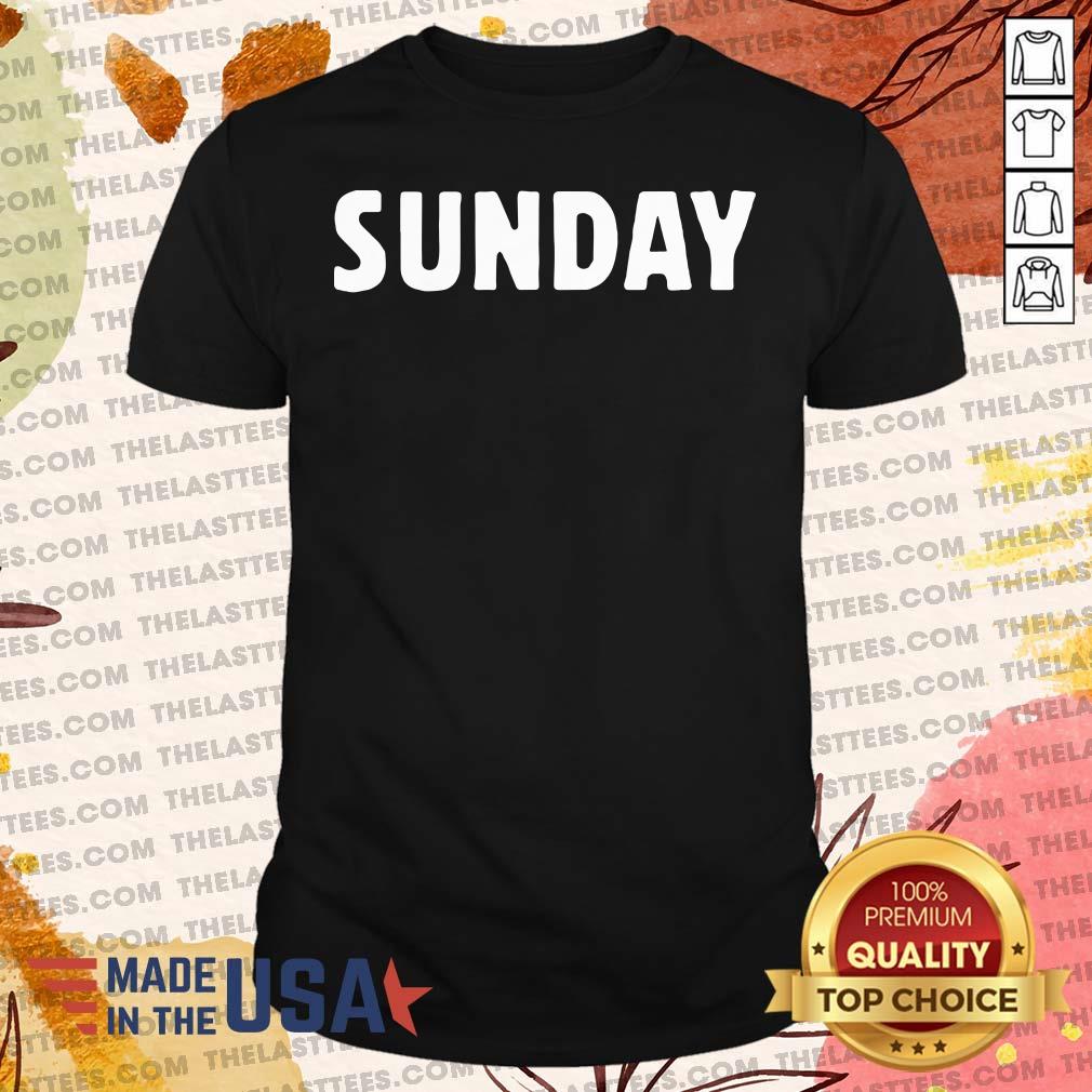 Awesome Tiger Woods Golf Sunday Red Shirt