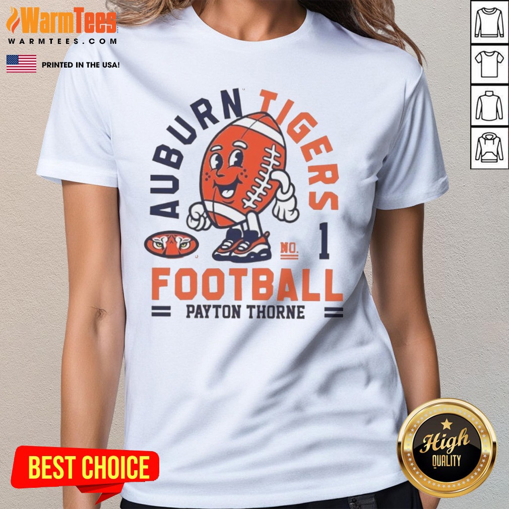 Hot Payton Thorne Auburn Tigers Football No 1 Shirt - Image 3