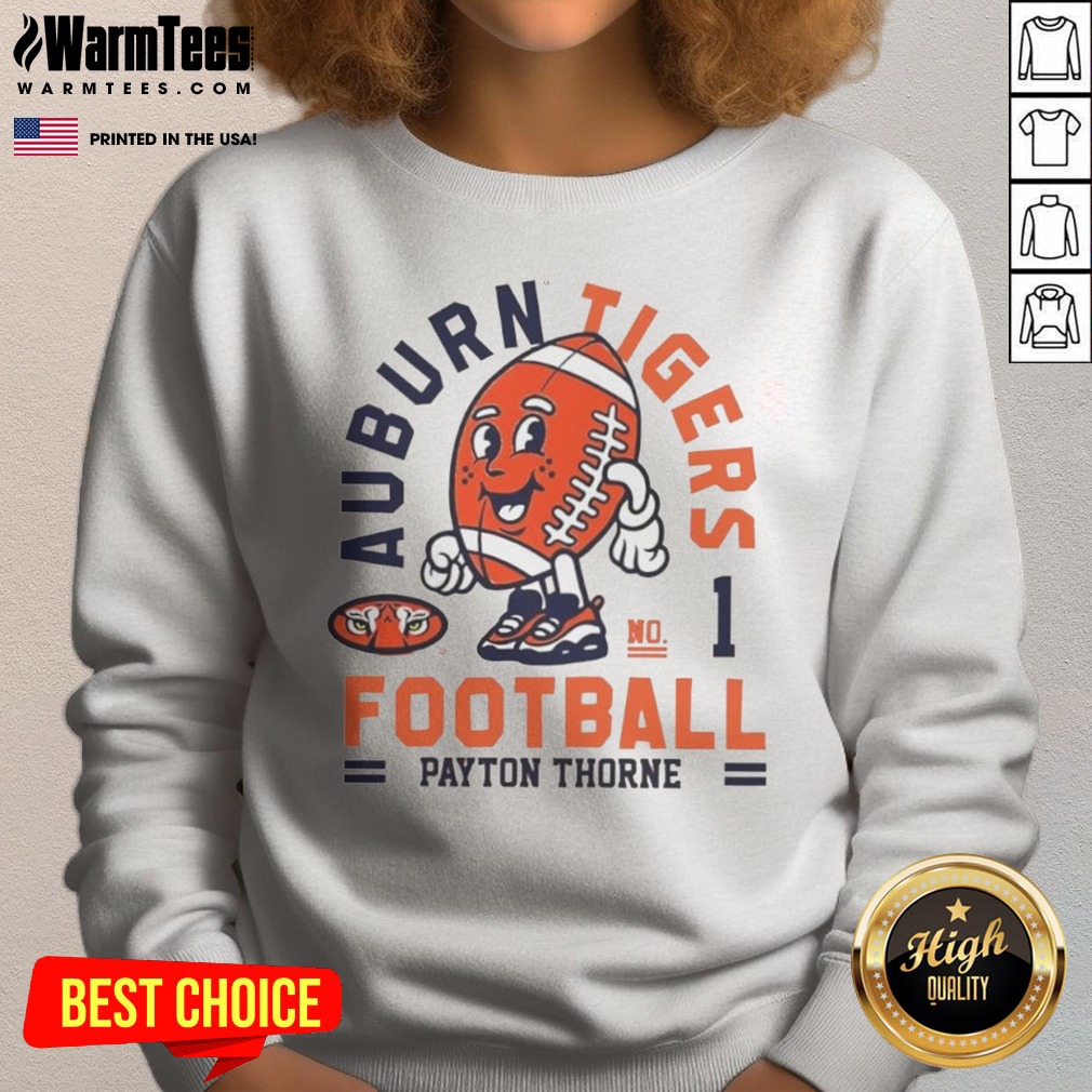 Hot Payton Thorne Auburn Tigers Football No 1 Shirt - Image 4