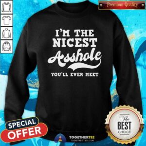 Alternative view of Pretty I Am The Nicest Asshole You Will Ever Meet Shirt