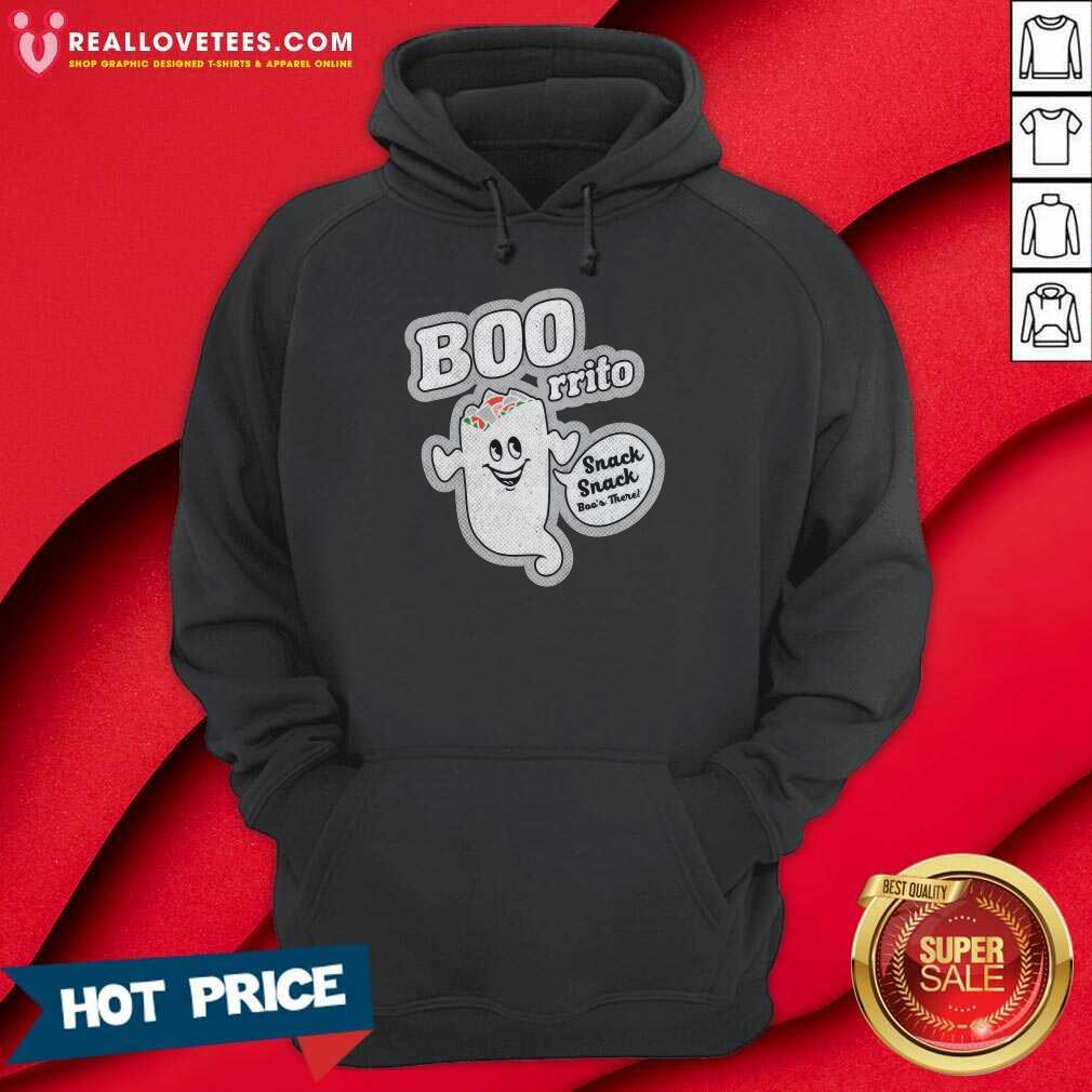 Boorrito Slogan Snack Snack Boo's There T-shirt - Image 5