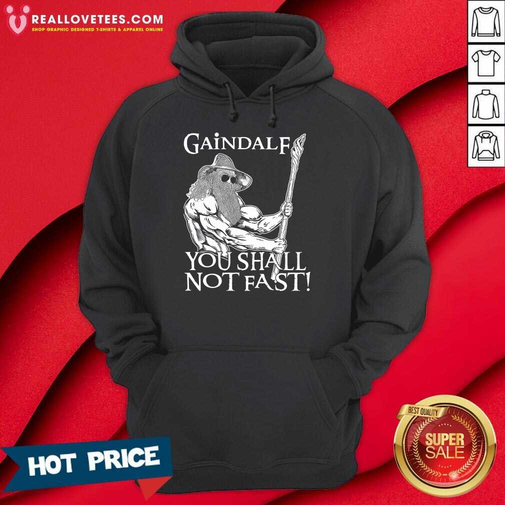 Gaindalf You Shall Not Fast T-shirt - Image 5