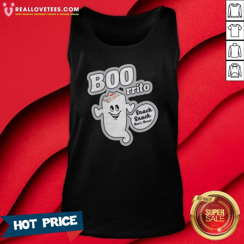 Boorrito Slogan Snack Snack Boo's There T-shirt - Image 3