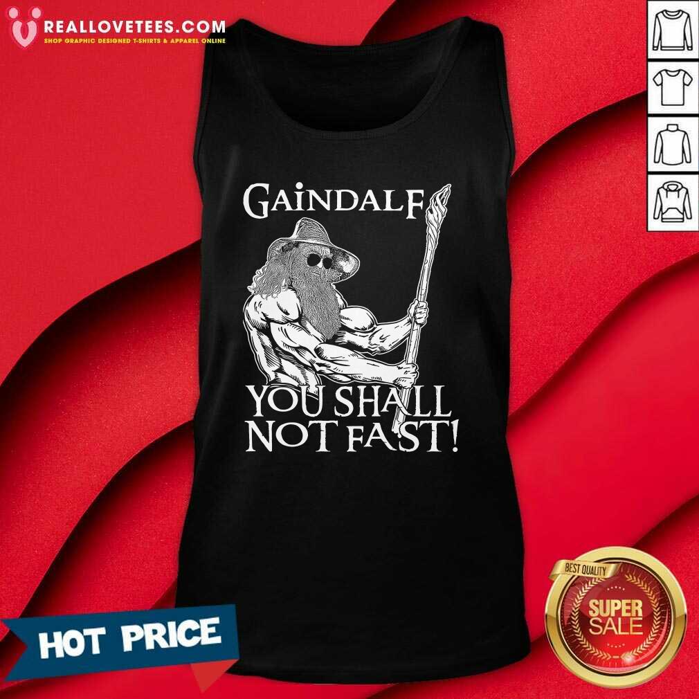 Gaindalf You Shall Not Fast T-shirt - Image 3