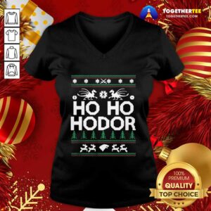 Alternative view of Good Ho Ho Hodor Toothless Merry Christmas Shirt