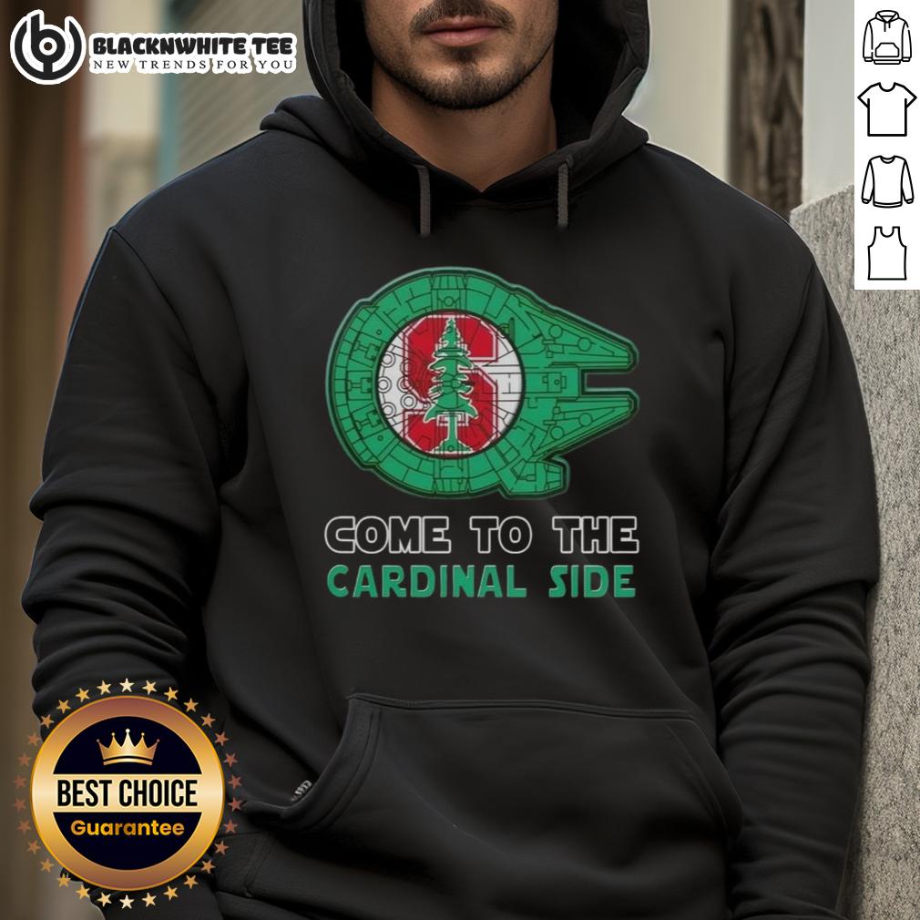 Good Star Wars Come To The Stanford Cardinal Side T-Shirt - Image 2