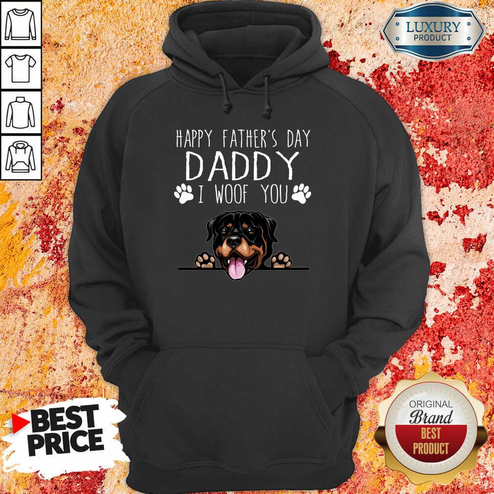 Rottweiler Happy Father's Day Daddy Shirt - Image 5