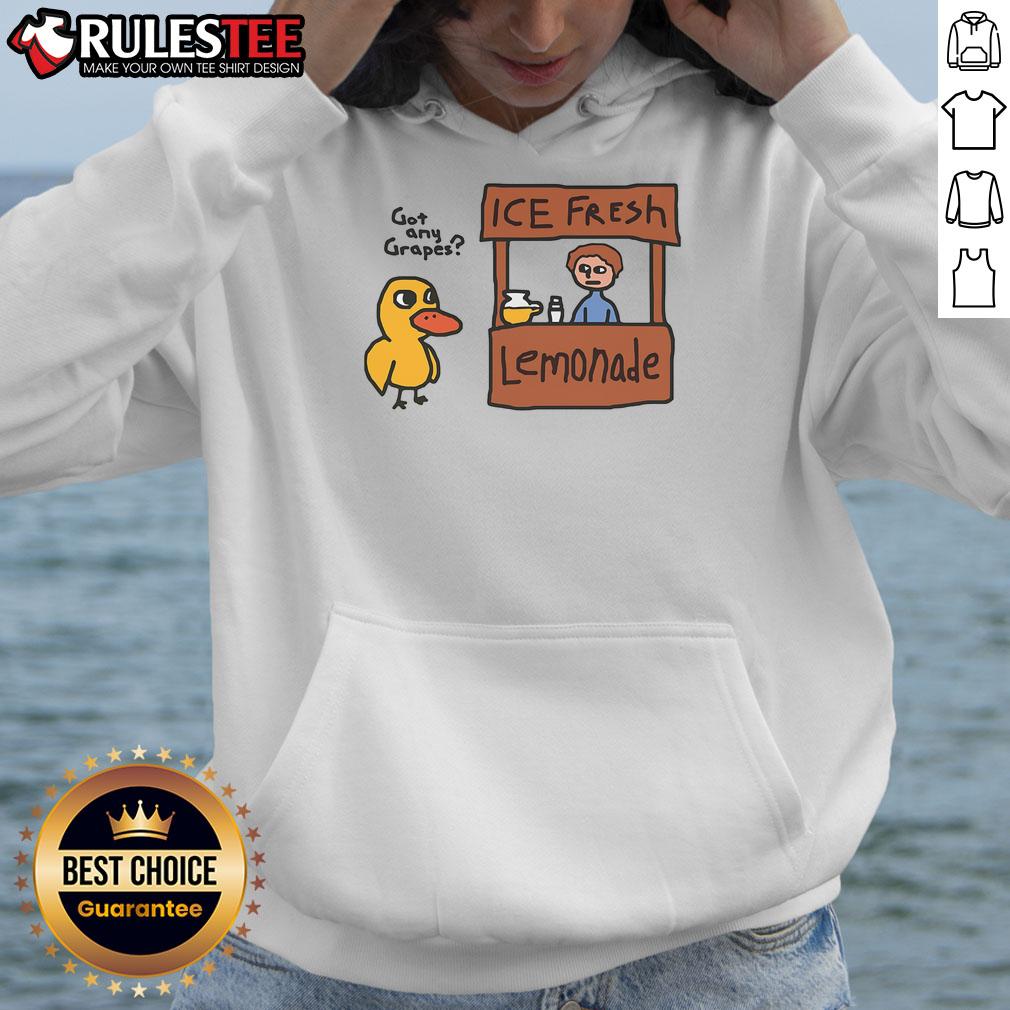 Funny Got Any Grapes Duck Song Lemonade Stand T-Shirt - Image 2
