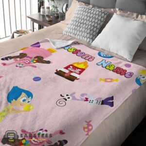 Alternative view of Good Inside Oute Cute Blanket Fleece Customized Blanket