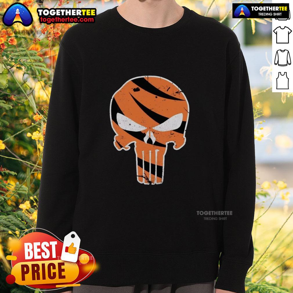 Good Who Dey Punisher Cincinnati Bengals T-Shirt - Image 5