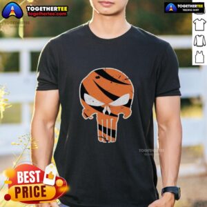 Good Who Dey Punisher Cincinnati Bengals T-Shirt