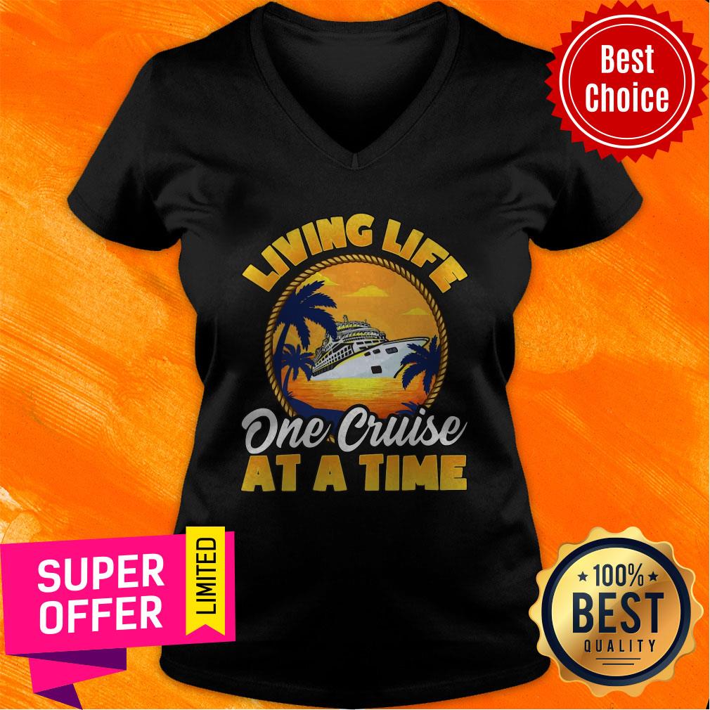 Official Living Life One Cruise At A Time Shirt - Image 4
