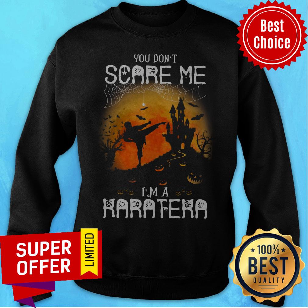 Premium You Don't Scare Me I'm A Karatera Halloween Shirt - Image 5