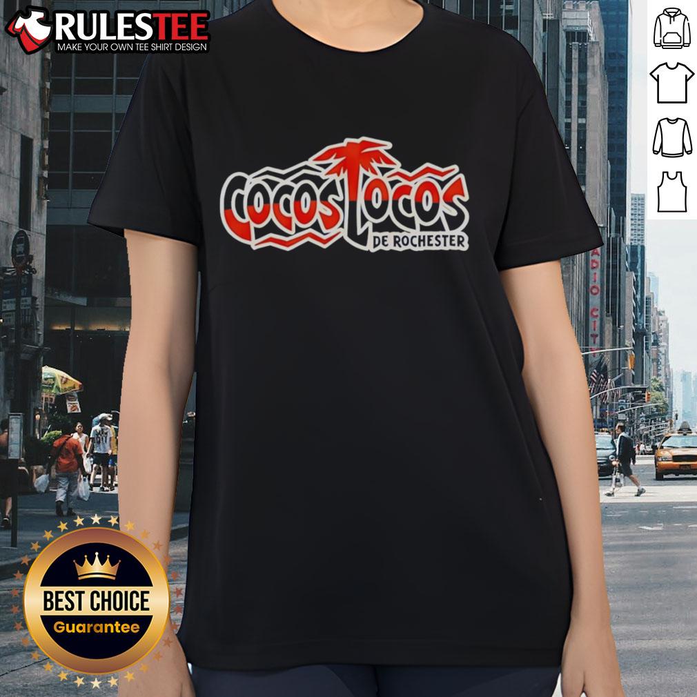 Nice 2025 Rochester Red Wings Cocos Locos T-Shirt - Image 3