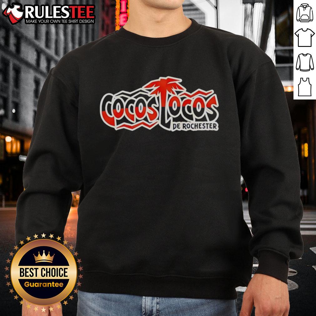 Nice 2025 Rochester Red Wings Cocos Locos T-Shirt - Image 5