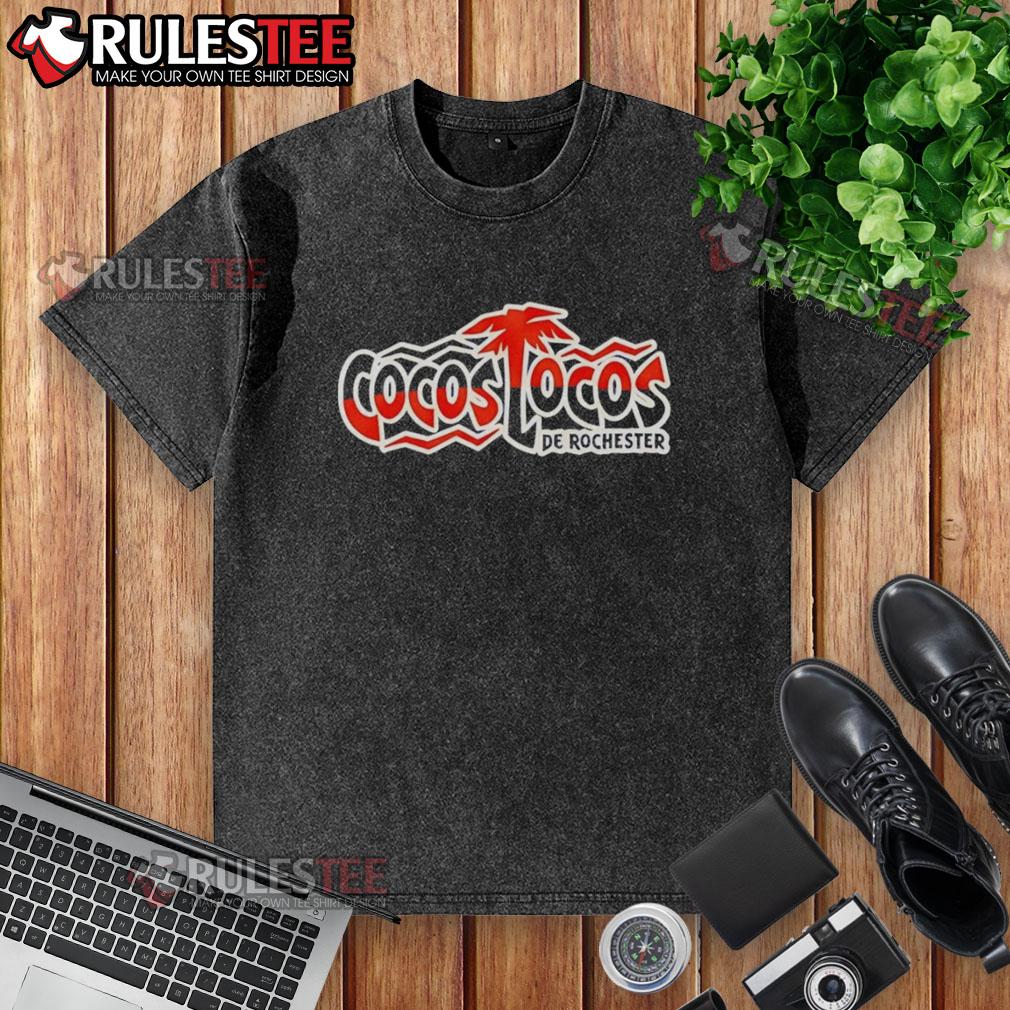 Nice 2025 Rochester Red Wings Cocos Locos T-Shirt - Image 6