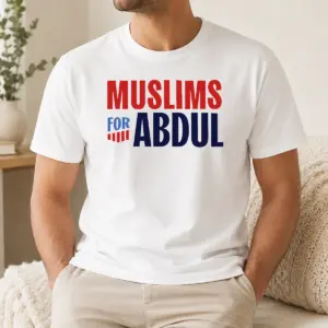 Official Pretty Muslims For Abdul 2026 Shirt