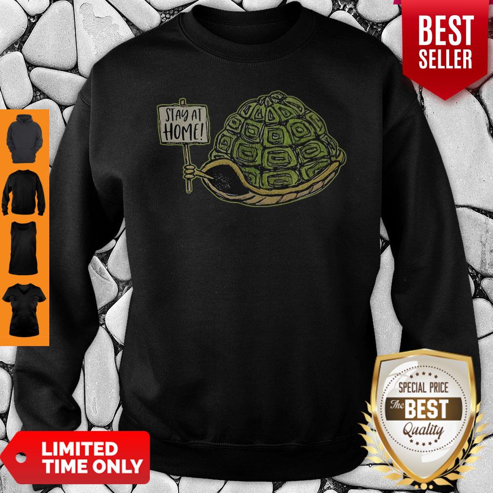 Official Turtle Stay At Home Shirt - Image 3