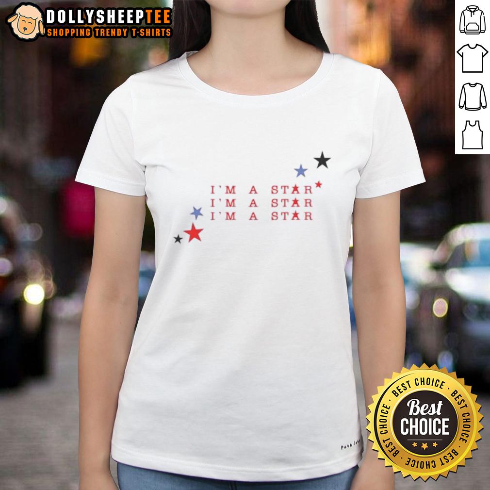 Hot Marina Wearing I'm A Star T-Shirt - Image 3