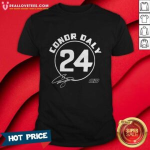 Conor Daly 24 T-shirt