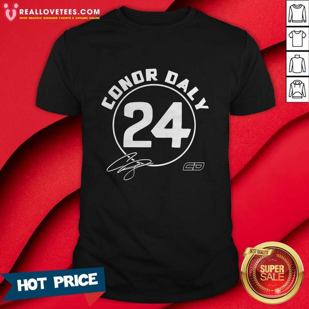 Conor Daly 24 T-shirt