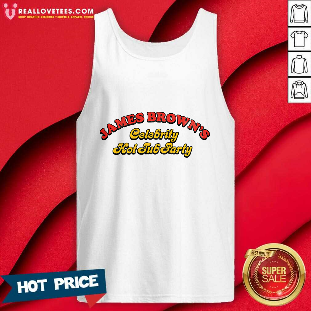 James Brown's Celebrity Hot Tub Party T-Shirt - Image 4