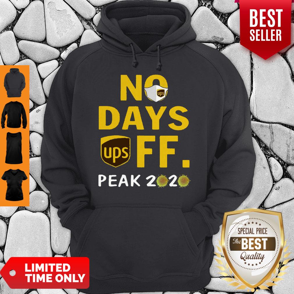 Nice No Day Off Peak 2020 UPS Mask Shirt - Image 2