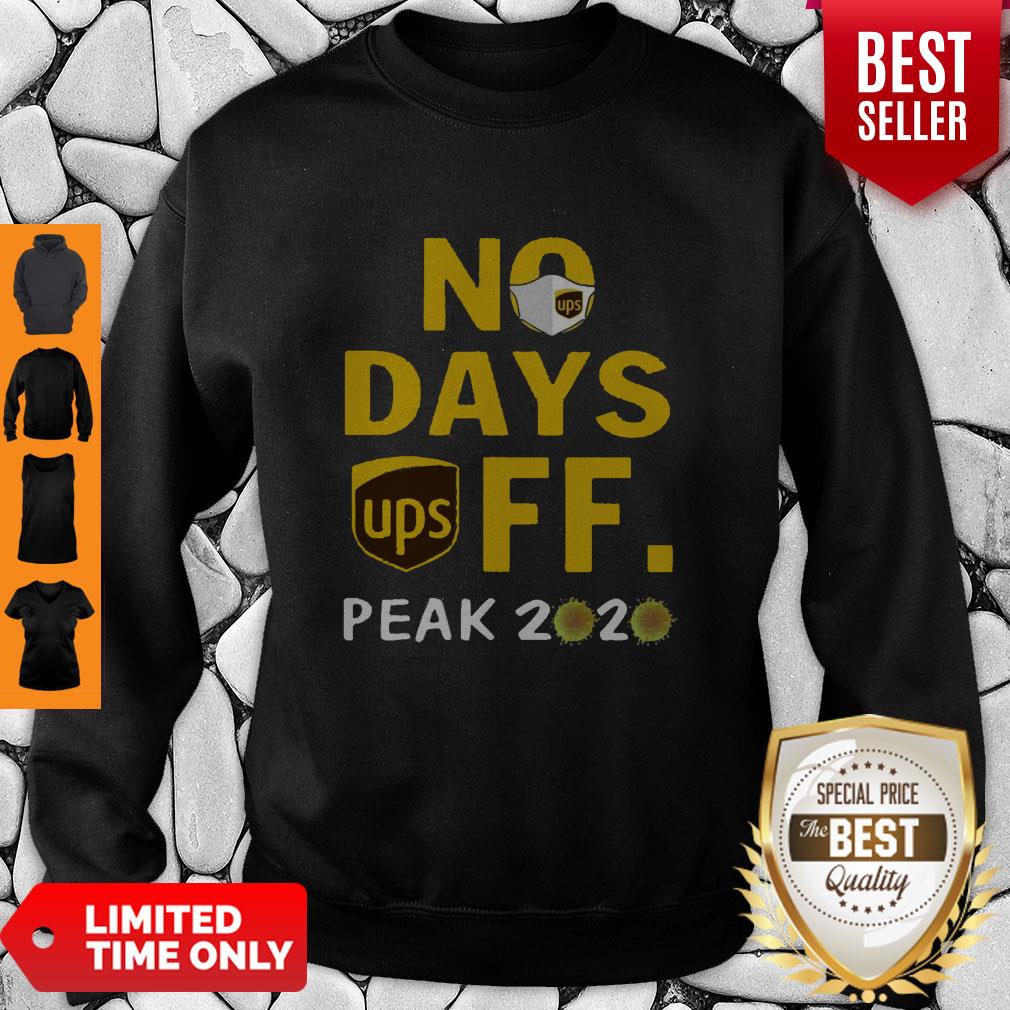 Nice No Day Off Peak 2020 UPS Mask Shirt - Image 5