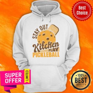 Alternative view of Stay Out Kitchen Play Pickleball Shirt