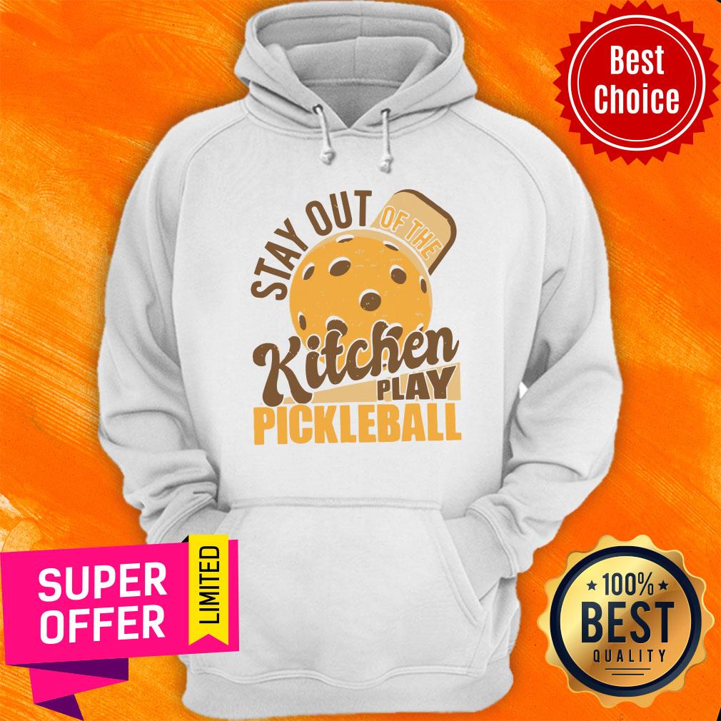Stay Out Kitchen Play Pickleball Shirt - Image 2