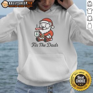 Alternative view of Awesome Fir The Dads Santa Bear Christmas T-Shirt